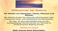 Desktop Screenshot of abalona.ch